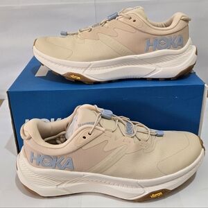 Hoka Transport Trail Women's Oak Alabaster Blue